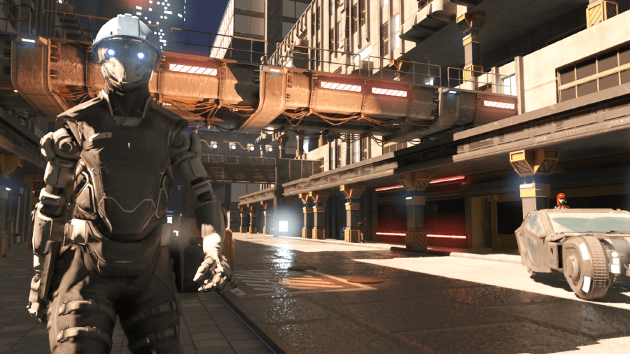 Cyberpunk City SSGI/SSR on a 2080 RTX