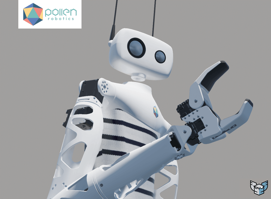 Reachy digital twin by Pollen Robotics